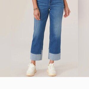 Democracy Women’s Size 22W High Rise Round up Best boyfriend Fit Jeans NWT